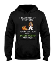 Basset Hound and Food Hooded Sweatshirt thumbnail