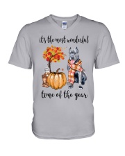 The Most Wonderful Time - Cane Corso V-Neck T-Shirt thumbnail