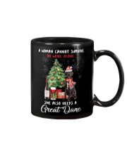 Christmas Wine and Great Dane Mug thumbnail