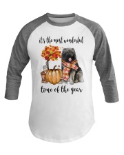 The Most Wonderful Time - Caucasian Shepherd Baseball Tee thumbnail