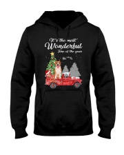 Wonderful Christmas with Truck - Amstaff Hooded Sweatshirt thumbnail