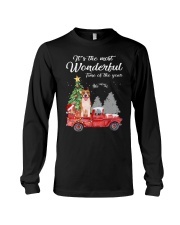 Wonderful Christmas with Truck - Amstaff Long Sleeve Tee thumbnail