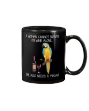 Wine and Macaw Mug thumbnail