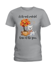 The Most Wonderful Time - Westie Ladies T-Shirt thumbnail