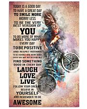 BMX - TODAY IS A GOOD DAY POSTER 11x17 Poster front