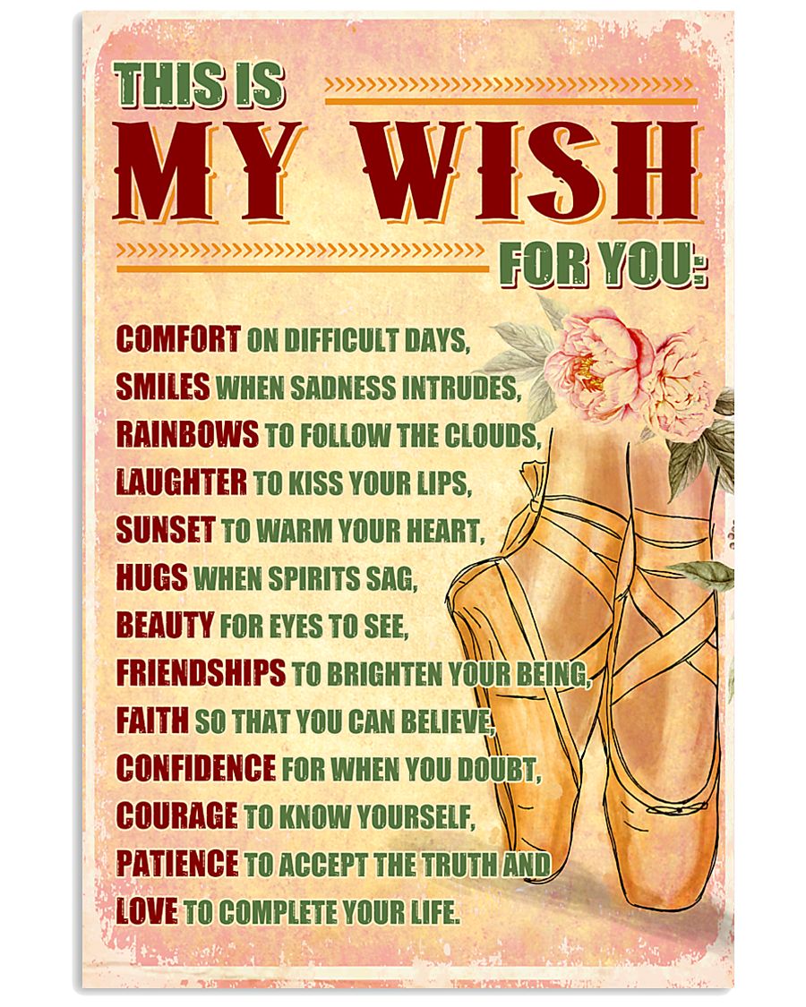 DANCE - THIS IS MY WISH FOR YOU 11x17 Poster