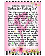 SKATING GIRL - WONDERFUL WACKY WORDS 11x17 Poster front