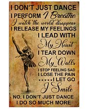 I DON'T JUST DANCE 11x17 Poster front