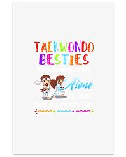 TAEKWONDO BESTIES BECAUSE GOING CRAZY 11x17 Poster front