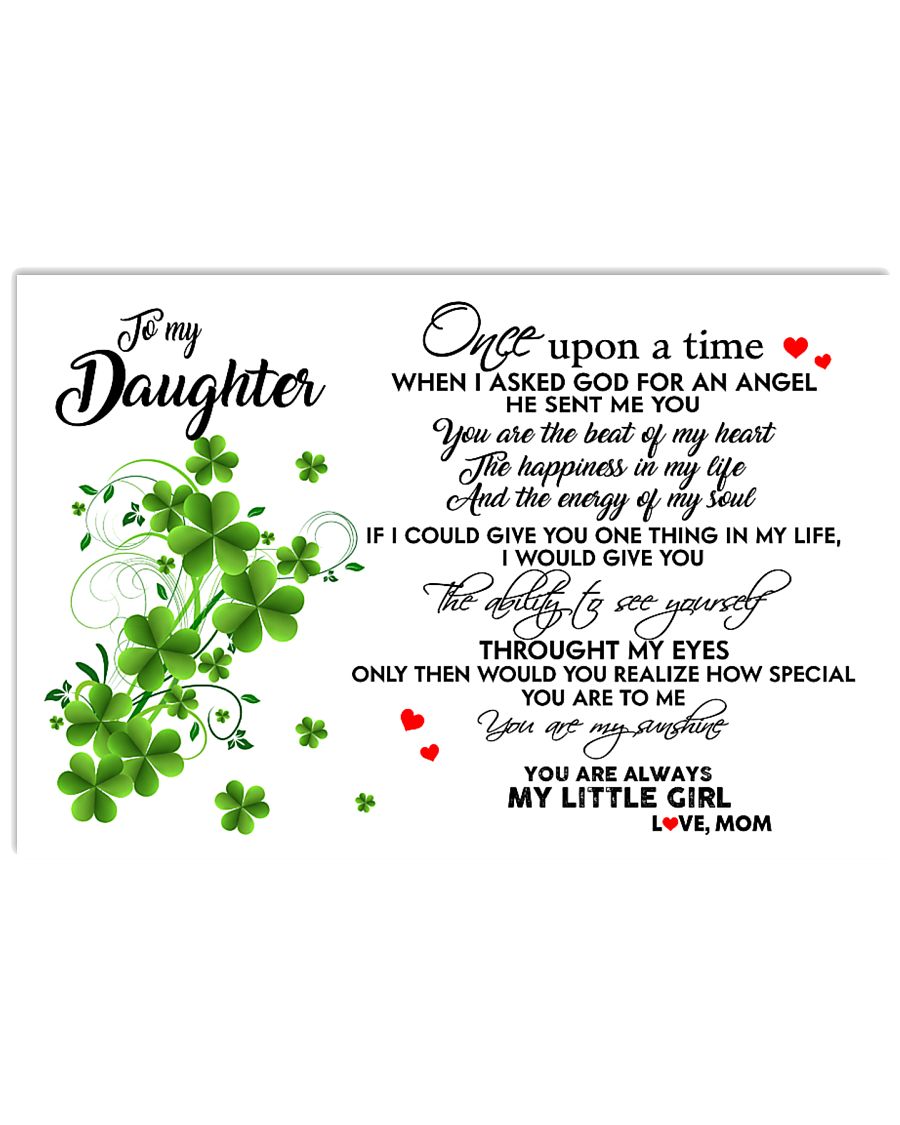 TO MY DAUGHTER- ONE UPON A TIME POSTER- MOM DELETE 17x11 Poster