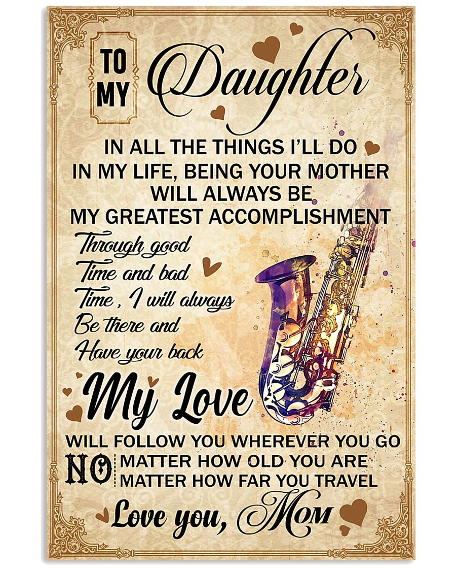 Saxophone - My Love Poster Blanket SKY 16x24 Poster