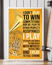 HORN - I DON'T PLAY TO WIN COMPETITIONS 11x17 Poster lifestyle-poster-4