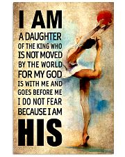 12- GYMNASTICS DAUGHTER - FOR MY GOD-KINGHIS 16x24 Poster front