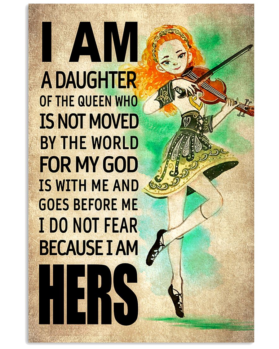 IRISH DAUGHTER - FOR MY GOD 16x24 Poster