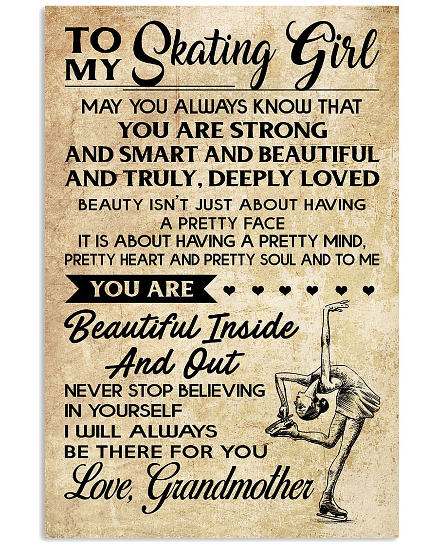 2 - TO MY Skating Girl 11x17 Poster