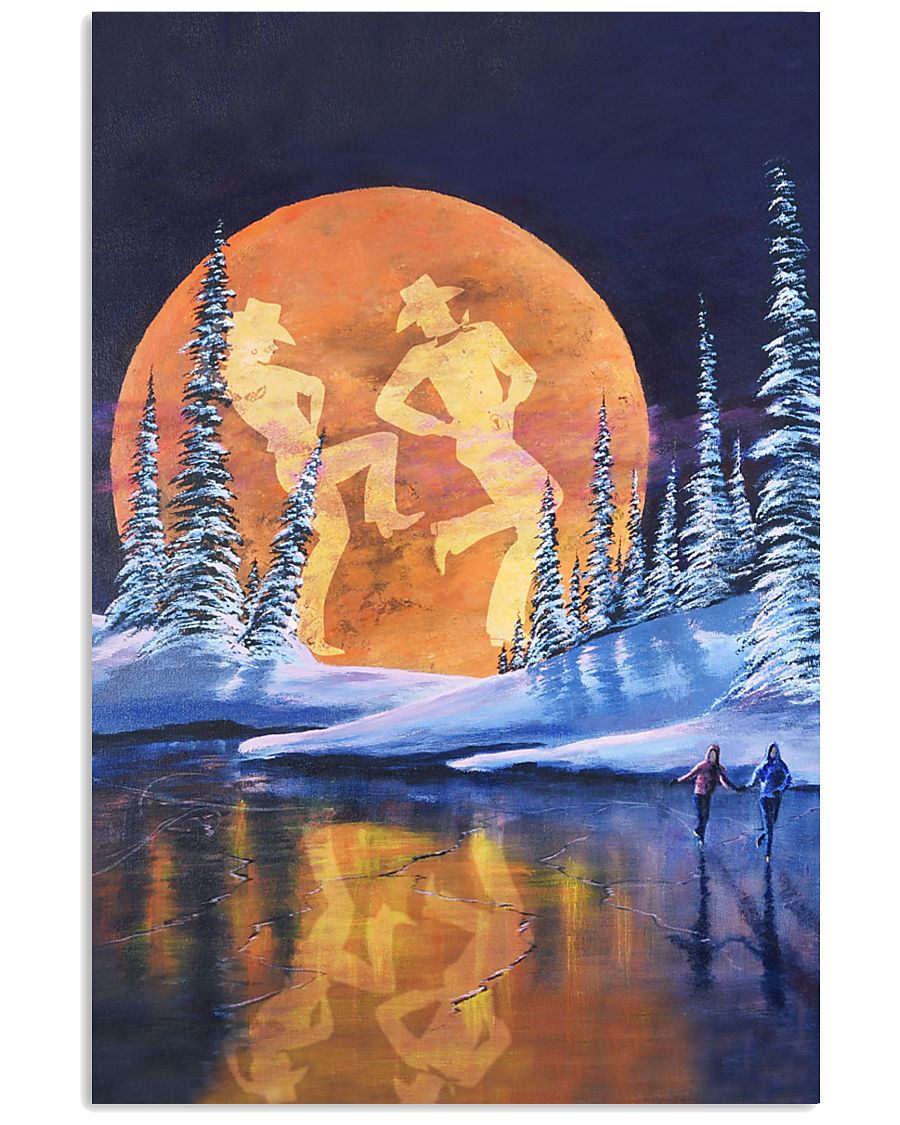 LINE DANCE- SUNSET POSTER 11x17 Poster