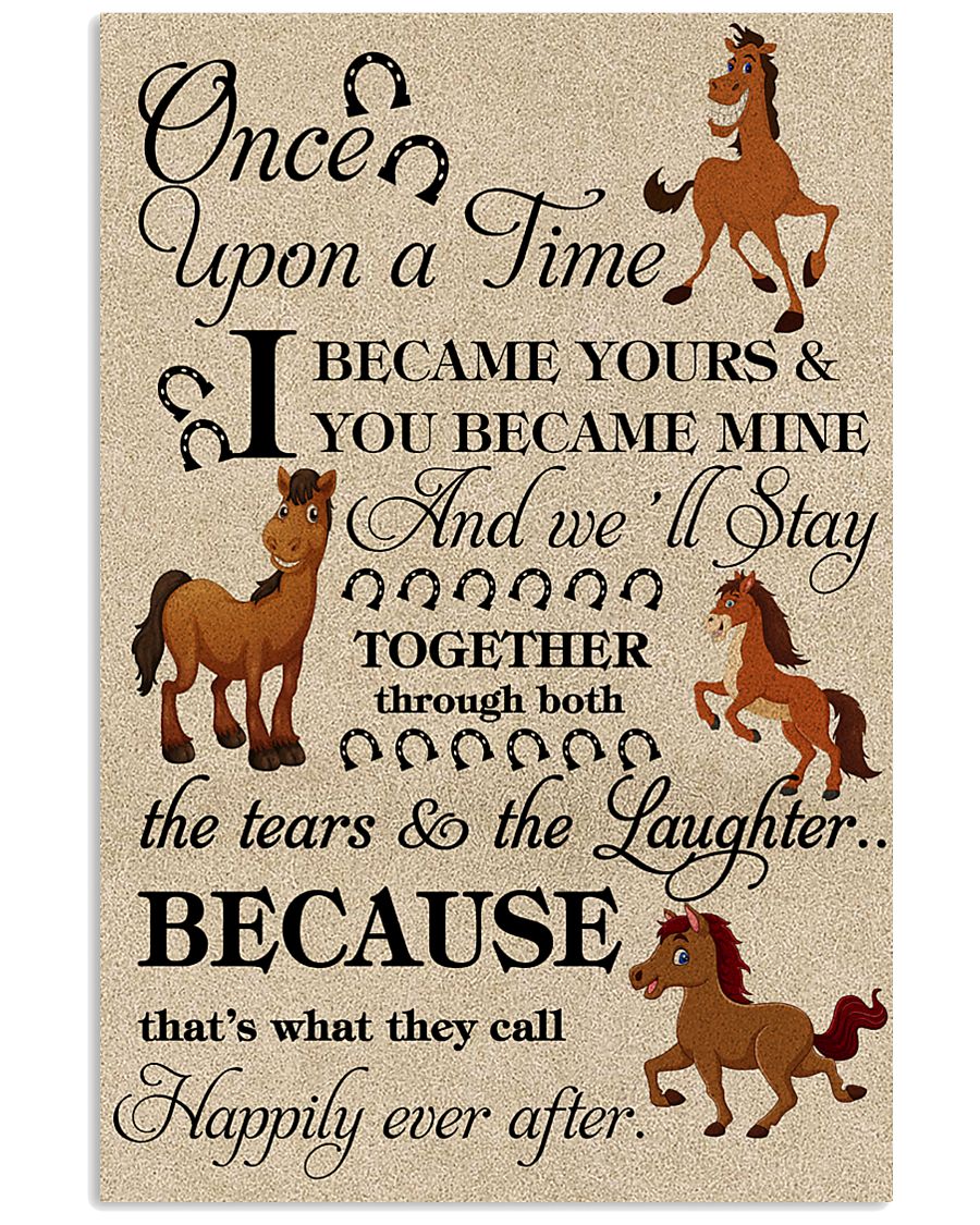 horse - ONE UPON A TIME POSTER 16x24 Poster