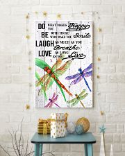 DRAGONFLY DO BE LAUGH LOVE POSTER 11x17 Poster lifestyle-holiday-poster-3