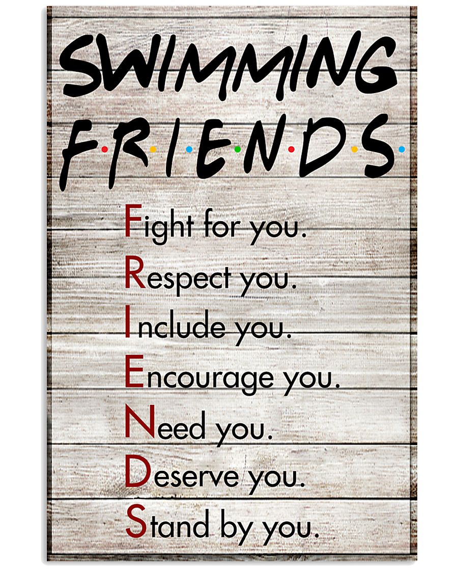 Swimming Friends - Poster 11x17 Poster