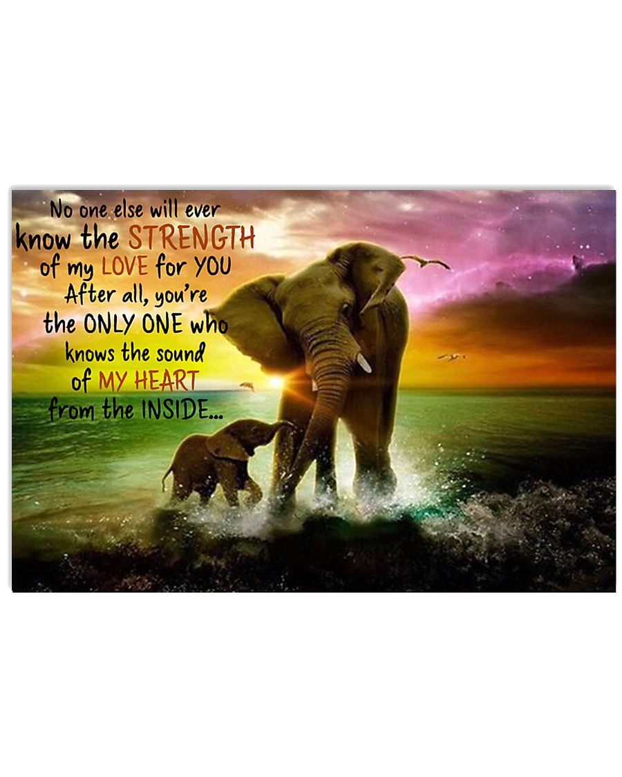 Elephant - No one else will ever know GL poster - 36x24 Poster