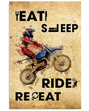 EAT SLEEP RIDE MOTOCROSS 11x17 Poster front