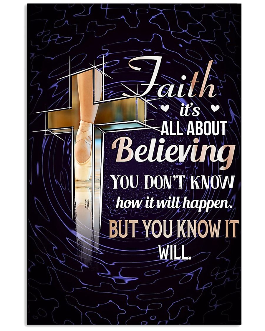 DANCE - FAITH IT'S ALL ABOUT BELIEVING 11x17 Poster