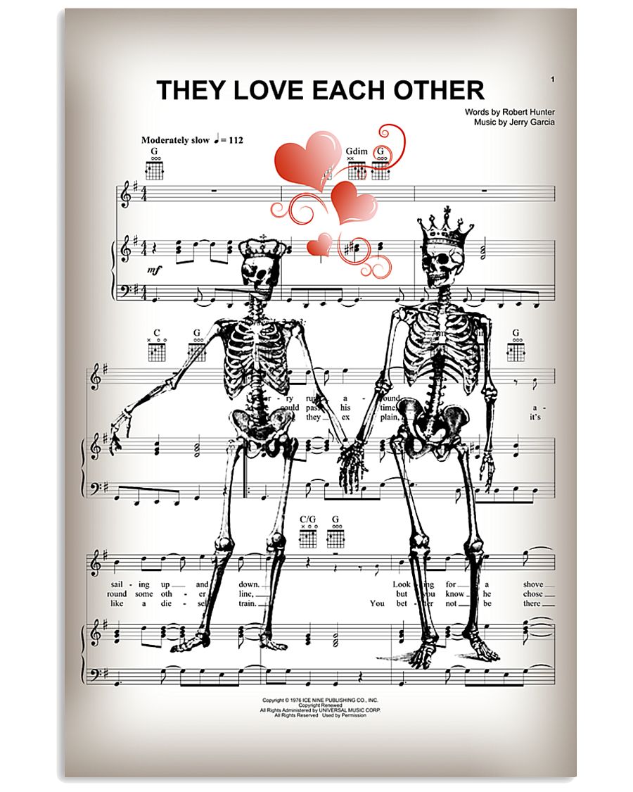 THEY LOVE EACH OTHER POSTER 11x17 Poster