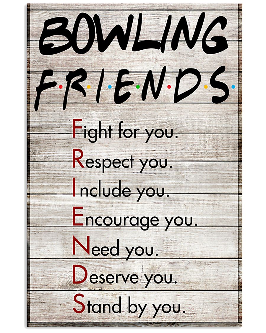 Bowling Friends - Poster 11x17 Poster