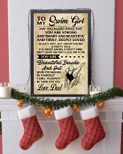 TO MY SWIM GIRL - DAD 16x24 Poster lifestyle-holiday-poster-4