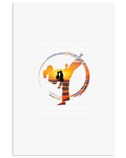 TAEKWONDO BEHIND 11x17 Poster front