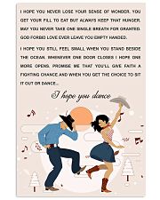 line DANCE SONG POSTER 11x17 Poster front