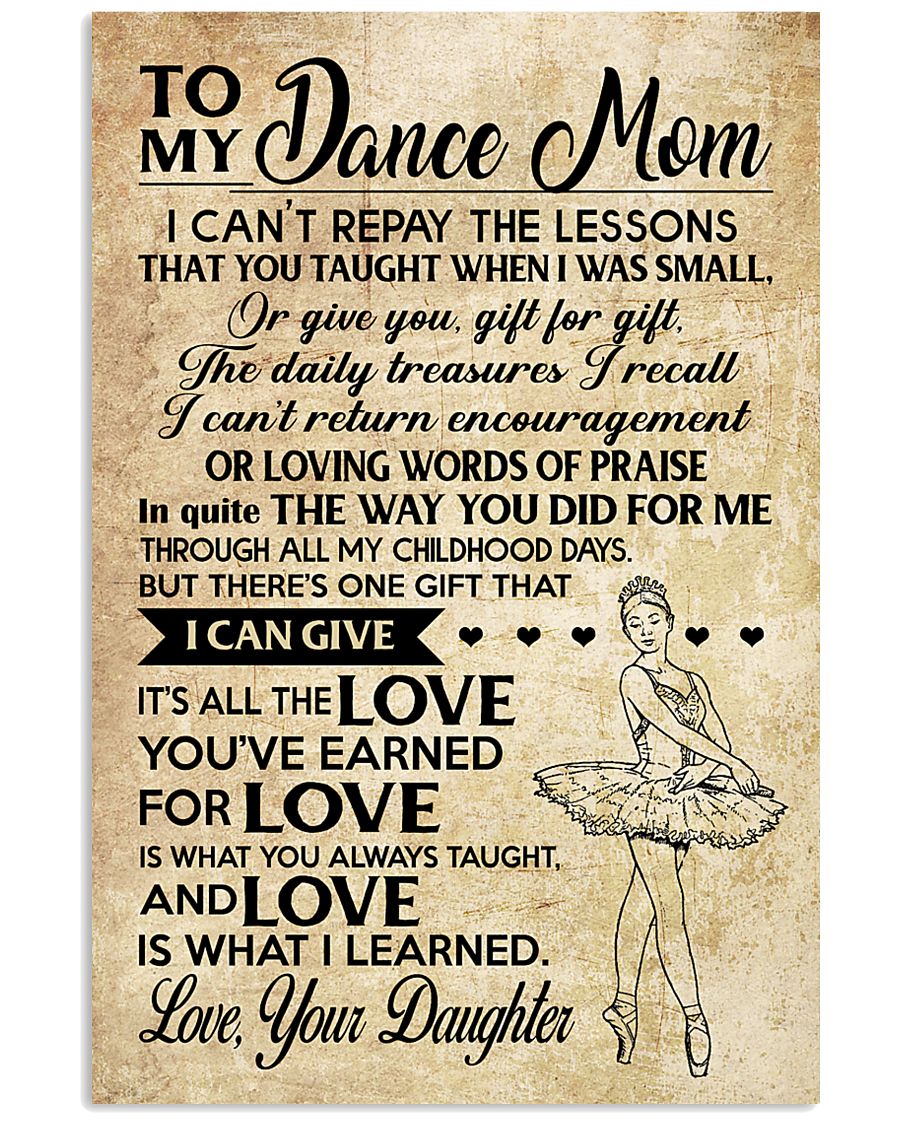 Dance - Loving Words Poster SKY 11x17 Poster