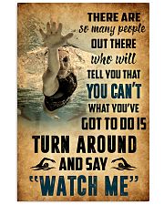 SWIMMING - THERE ARE SO MANY PEOPLE POSTER SKY 11x17 Poster front