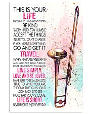 trombone this is your life poster- LQT 16x24 Poster front