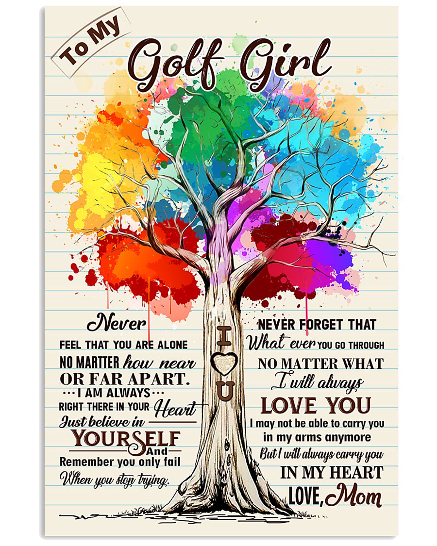YourSelf - Golf girl 11x17 Poster