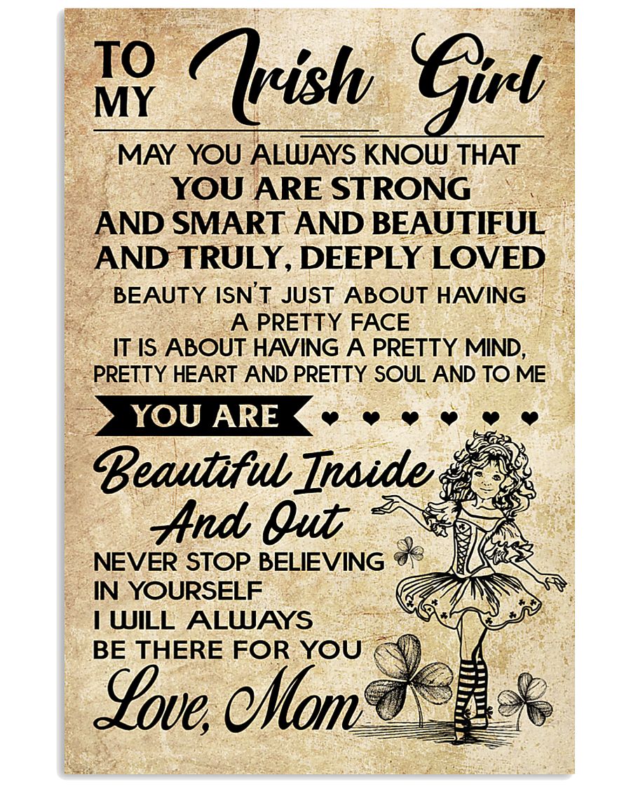 TO MY Irish Girl 16x24 Poster
