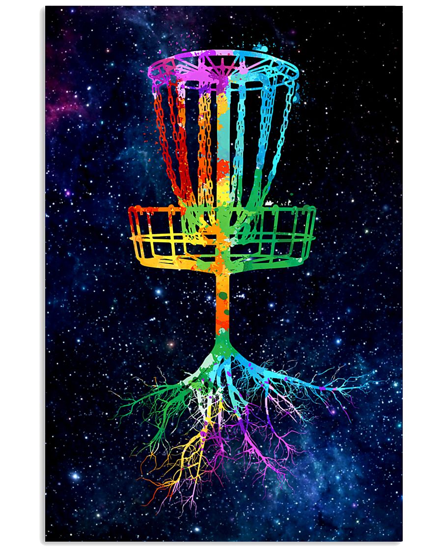 17 DISC GOLF TREE ROOT POSTER 11x17 Poster