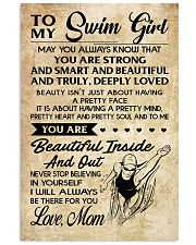 TO MY Swim Girl 11x17 Poster front