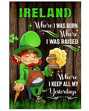 Ireland Where I was born Poster 11x17 Poster front