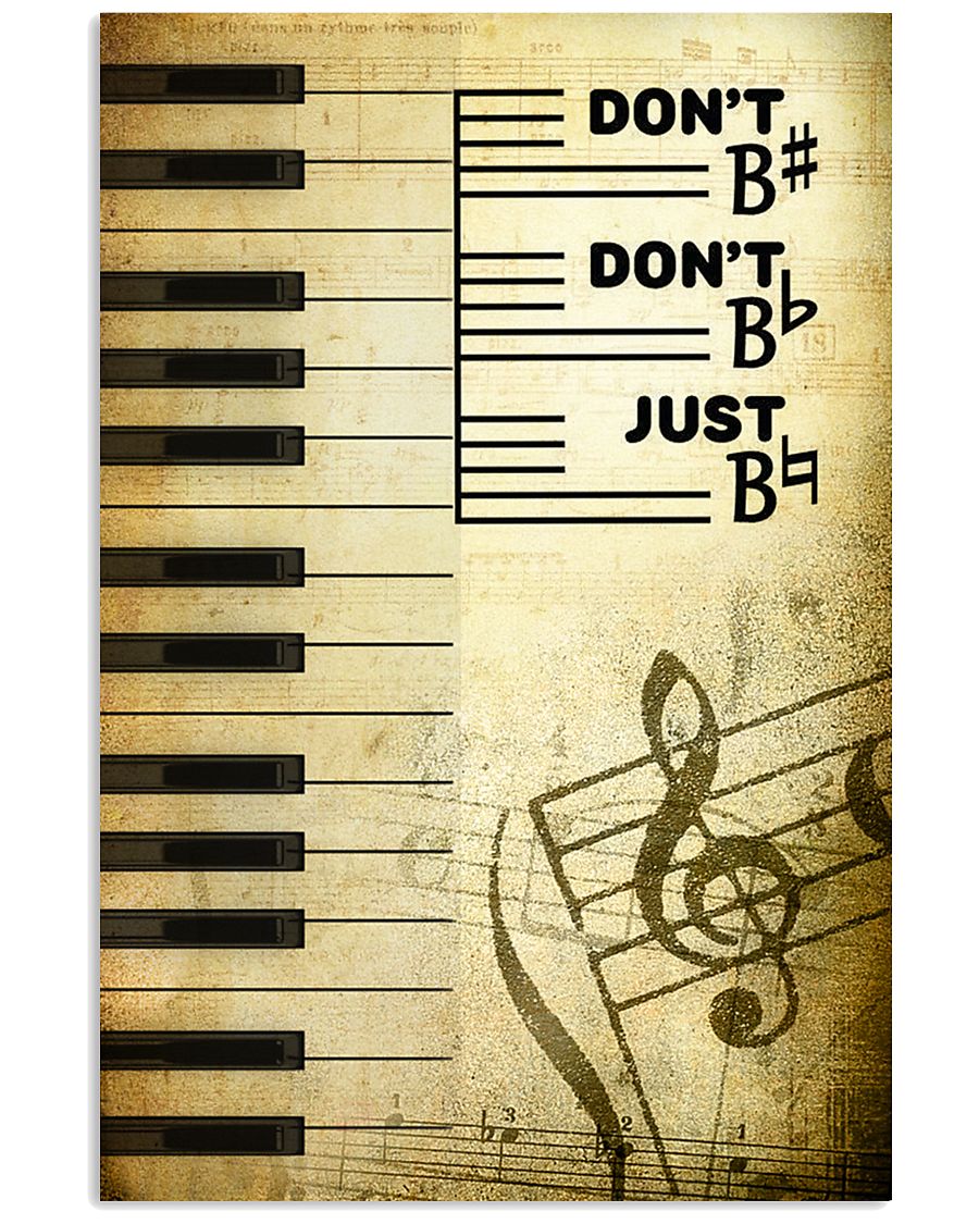 Piano - Don't don't Just SKY poster 11x17 Poster