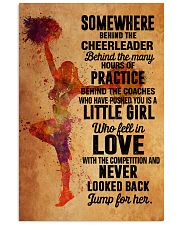 2 cheer - somewhere behind 11x17 Poster front
