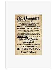 TO MY DAUGHTER 16x24 Poster front