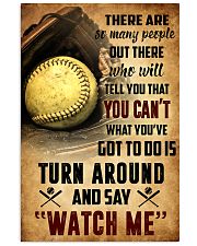 SOFTBALL - THERE ARE SO MANY PEOPLE POSTER SKY 11x17 Poster front