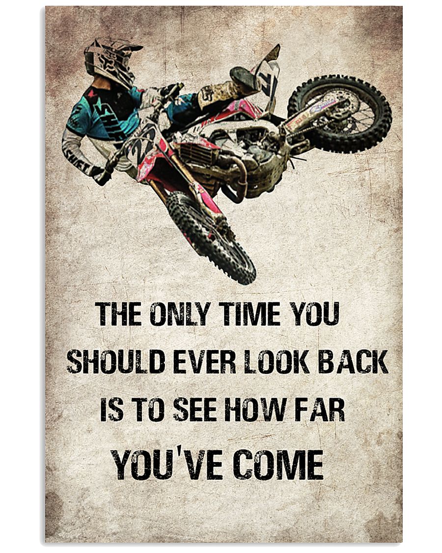 MOTOCROSS- THE ONLY TIME YOU 11x17 Poster