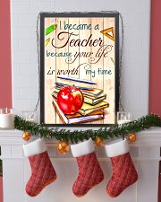 I BECAME A TEACHER BECAUSE YOU LIFE POSTER 24x36 Poster lifestyle-holiday-poster-4