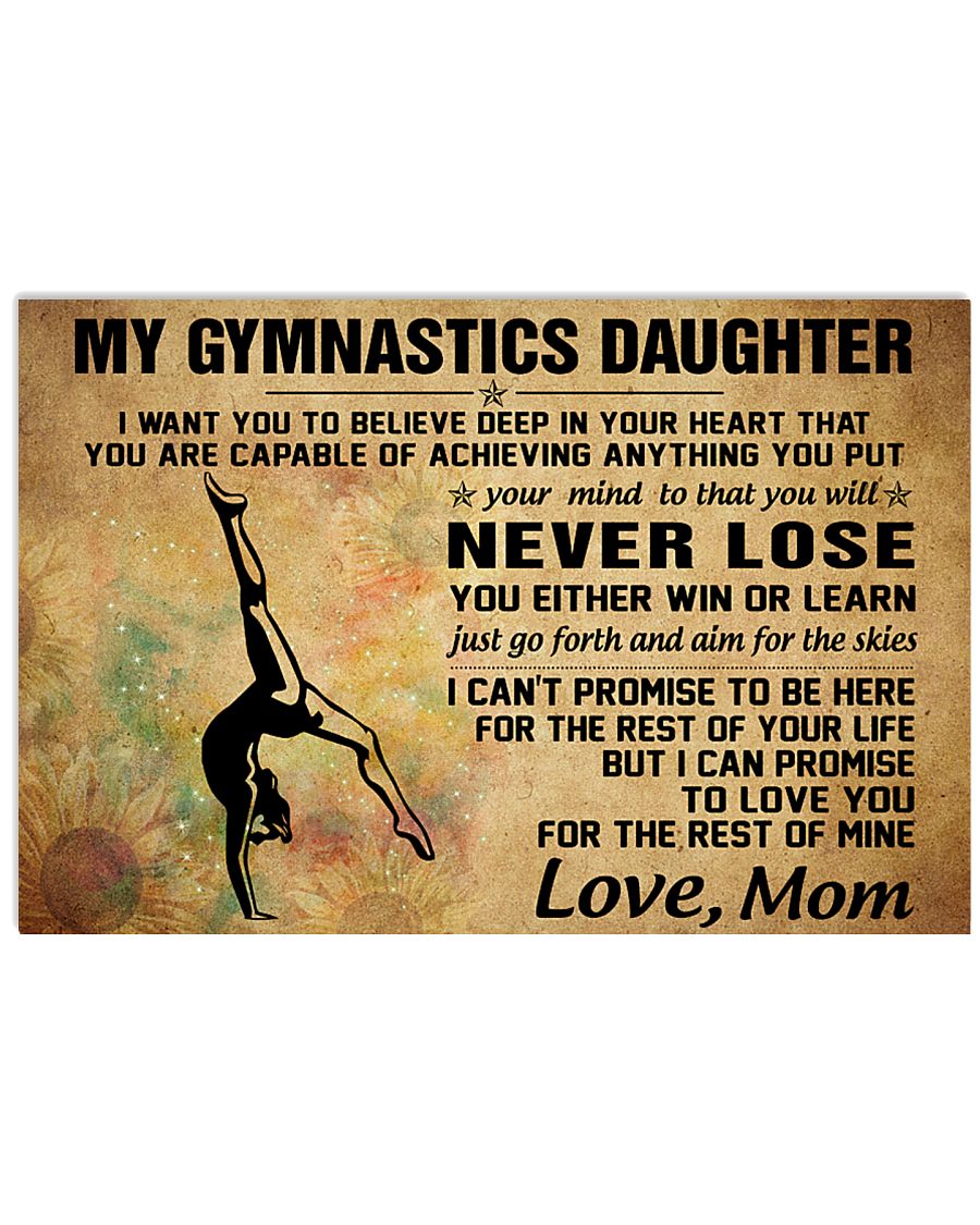 never lose my gymnacrics 17x11 Poster