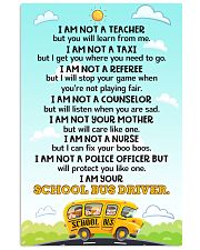 School Bus Driver Poster 11x17 Poster front