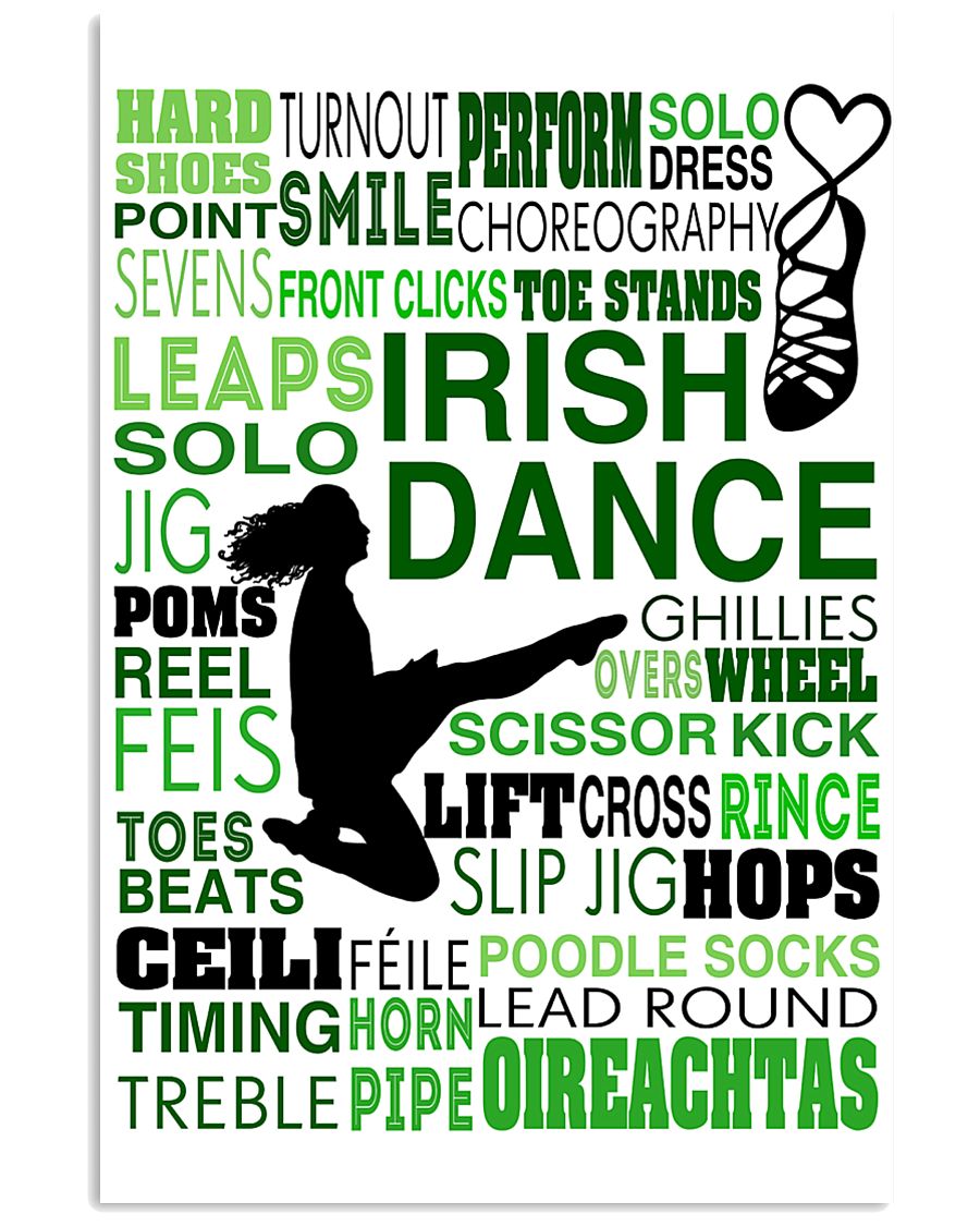 IRISH DANCE- HARD SHOES 11x17 Poster