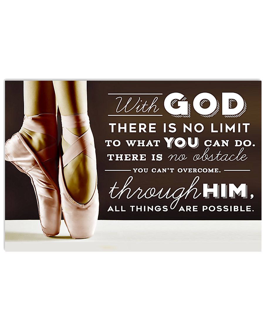 DANCE - WITH GOD 17x11 Poster