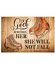 SKATING- GOD IS WITHIN HER 17x11 Poster front
